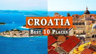 Discover Croatia's Top Destinations In 2024  🇭🇷 Croatia Travel Guide 2024 4k Video