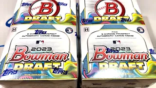 SUPER NEW RELEASE!  2023 BOWMAN DRAFT SUPER BOXES!