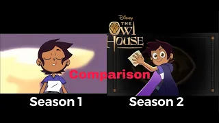 Owl Season 1 & 2 Intro Comparison | Disney The Owl House