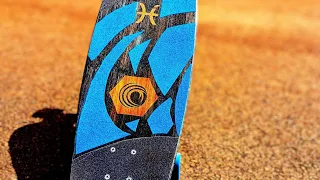 Waterborne skateboards Pisces unboxing & review