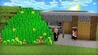 ПОЧЕМУ БОГАТЫЙ ЖИТЕЛЬ ОТДАЛ МНЕ ВСЕ СВОИ ДЕНЬГИ В МАЙНКРАФТ | Компот Minecraft