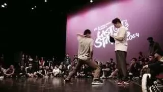 Last One Stands 2014 Popping Quarter-Final: RIZE (Australia) VS HOZIN (Korea)