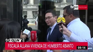 Caso Arbitrajes: allanan vivienda de abogado Humberto Abanto