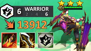 6 Warrior Sy'Fen ⭐⭐⭐ 3 Star | TFT Set 7: Dragonlands