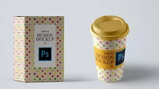 How to Design Mockup in Photoshop | Adobe Photoshop Tutorial