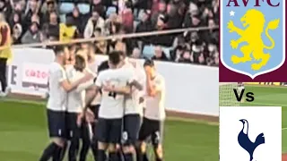 Aston Villa Vs Tottenham Vlog - 45 min Villa punished by Superb Son