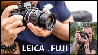 🔴 LEICA VS FujiFilm - First Impressions?  Leica Workshop London