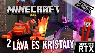 Minecraft RTX - 2.Rész (Kristály Pók & Láva Gyík /Portal Pioneers #2) - Stark