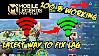 Latest way to fix Lag in Mobile Legends || How to Fix lag in Mobile Legends Bang Bang