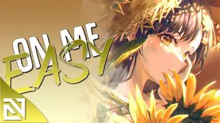 【Nightcore】Easy On Me (Lyrics)  (Rock Cover by NO RESOLVE)