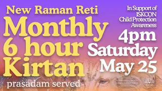 6 Hour Kirtan - Saturday, May 25, 2024 @ 4pm