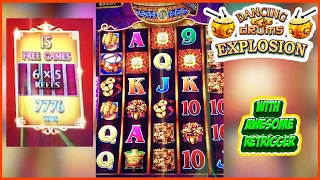 MAX Mystery Bonus with RETRIGGER | Dancing Drums Explosion | Excalibur Casino