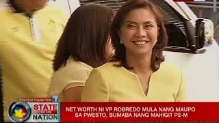 SONA: Net worth ni VP Robredo mula nang maupo sa pwesto, bumaba nang mahigit P2-M