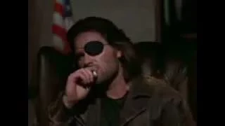 Snake Plissken - " I don't give a fuck about your War or your President"