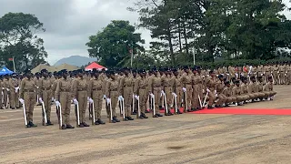 Malawi Police Service Female Silent Drill. Best Silent Drill 2024 #africa