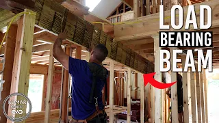 How to Remove a Load-Bearing Wall to Create a Open Floor Concept ||| Dream Home Renovation Ep.3