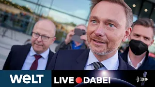 AMPEL: FDP-Vorstand und -Fraktion wohl für Ampel-Koalitionsverhandlungen | WELT Live dabei