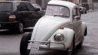 Crazy VW Beetle Modified! Engine Swap! Spitting Flames! Racing! 2-Step Test...