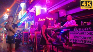 [4K] Pattaya - Soi Buakhao, Myth Night, Made in Thailand, Tree Town, Boomerang. January 2024