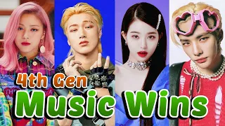 4th Gen Kpop Groups with Most Music Show Wins! so far