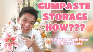 HOW TO STORE GUMPASTE or SUGARPASTE, protect from humidity! Vlog 17 by marckevinstyle