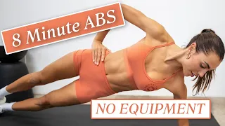 8 Minute LOWER Ab Workout // No Equipment // Sami Clarke