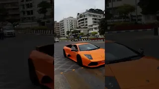 LOUD iPE LAMBORGHINI MURCIELAGO V12 ENTRY IN MUMBAI #SHORTS#INDIA#MUMBAI#LAMBORHINI#iPE#MURCIELAO#V8