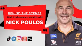 The Art of High Performance: Lessons from Nick Poulos