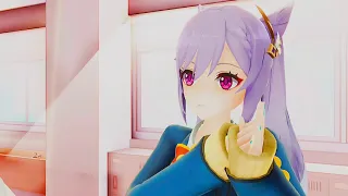 【Genshin Impact X MMD】Lumine Found Out Secret Girl Friend Of Aether | Keqing x Aether