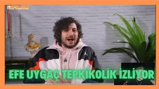 Efe Uygaç - Tepkikolik "GELECEKTE YENİLECEK YİYECEKLERİ DENEDİK" Videosunu İzliyor