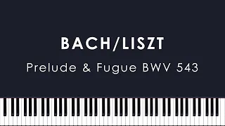 Bach/Liszt: Prelude and Fugue in A minor, BWV 543 (Buniatishvili)