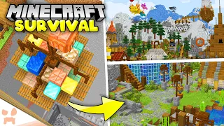 NEW BASE WHO THIS! | Minecraft Survival! (#43)