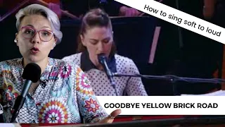 Goodbye Yellow Brick Road - Sara Bareilles - New Zealand Vocal Coach Analysis and Reaction