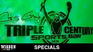 Stopping by at Chris Gayle’s Triple Century Sports Bar in Kingston | Wisden India