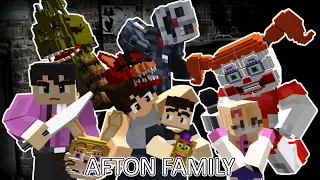 "Afton Family" ||Minecraft Music Video || Remix by APAngryPiggy ||