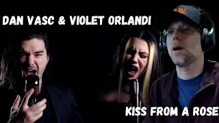 Dan Vasc feat Violet Orlandi - Kiss From A Rose (Metal Cover) | Reaction!