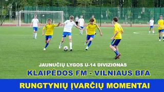 Klaipėdos FM – Vilniaus BFA 2-2 (0-2) (11 m. baudiniai - 2-4) [ĮVARČIAI]