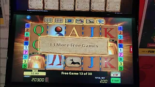 **BONUSES with RE-TRIGGERS** Eye of Horus. Ladbrokes Slots Machine