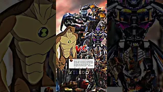 Humangasour (All forms)vs Scourge/Transformers vs Ben 10#transformersriseofthebeasts #ben10🔥