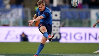 Jules Plisson 2nd Penalty, Italy v France, 15th March 2015