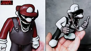 [FNF] Making Mx & GB Sculptures Timelapse [VS Mario's Madness] - Friday Night Funkin' Mod