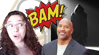 DWAYNE JOHNSON TEASES FIRST LOOK AT BLACK ADAM SUIT!