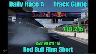 GT7 - Daily Race A - Lap Guide - Red Bull Ring Short - Golf VII GTI `14