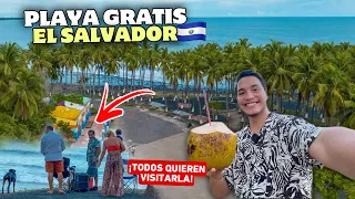 FREE BEACH IN EL SALVADOR! 🇸🇻🏝️ Punta Roca Surf City