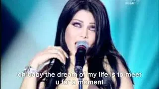 Haifa Wehbe Mosh Adra Astana  English Subtitles Live Taratata 2007 مش قادرة استنى