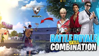 ( BR-RANK ) SKILL COMBINATION // AFTER UPDATE BEST CHARACTER COMBINATION // RUSHER COMBINATION