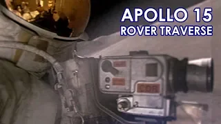 APOLLO 15 Rover Stabilized & Speed Corrected - Station 7 to 4 traverse (1971/08/01)