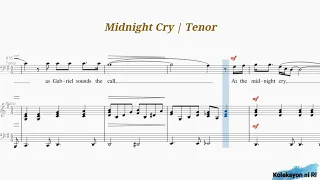 Midnight Cry | Tenor | Piano