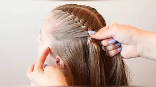 Two easy and simple braids l Лёгкие причёски. Две косички.