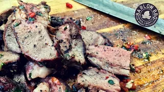 Grilled Boneless Leg of Lamb on the Weber Jumbo Joe | Barlow BBQ